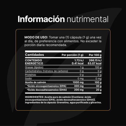 Omega 3 Aceite Puro de Salmón